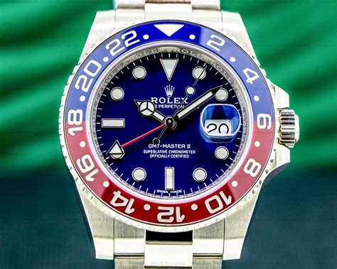 rolex gmt master ii blue.